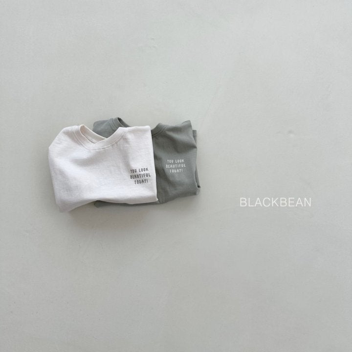 Black Bean - Korean Children Fashion - #designkidswear - Today Tee - 2