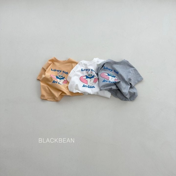 Black Bean - Korean Children Fashion - #designkidswear - Rabbit Tee