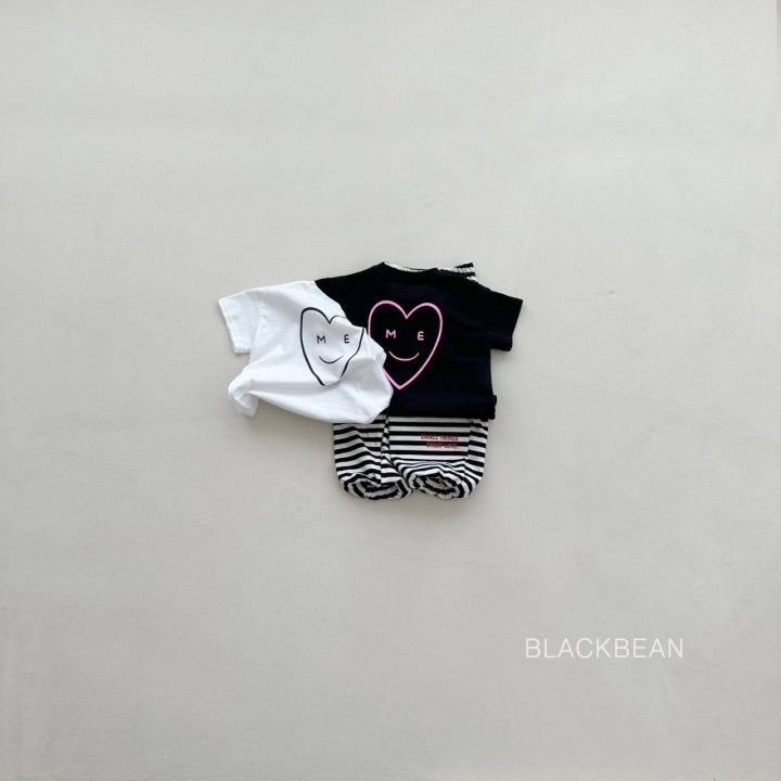 Black Bean - Korean Children Fashion - #designkidswear - Happy Tee - 9