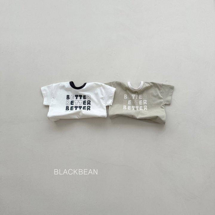 Black Bean - Korean Children Fashion - #discoveringself - Butter Tee