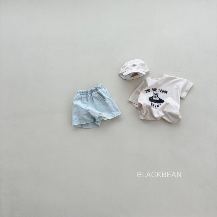 Black Bean - Korean Children Fashion - #fashionkids - Light Denim Vintage Pants - 6