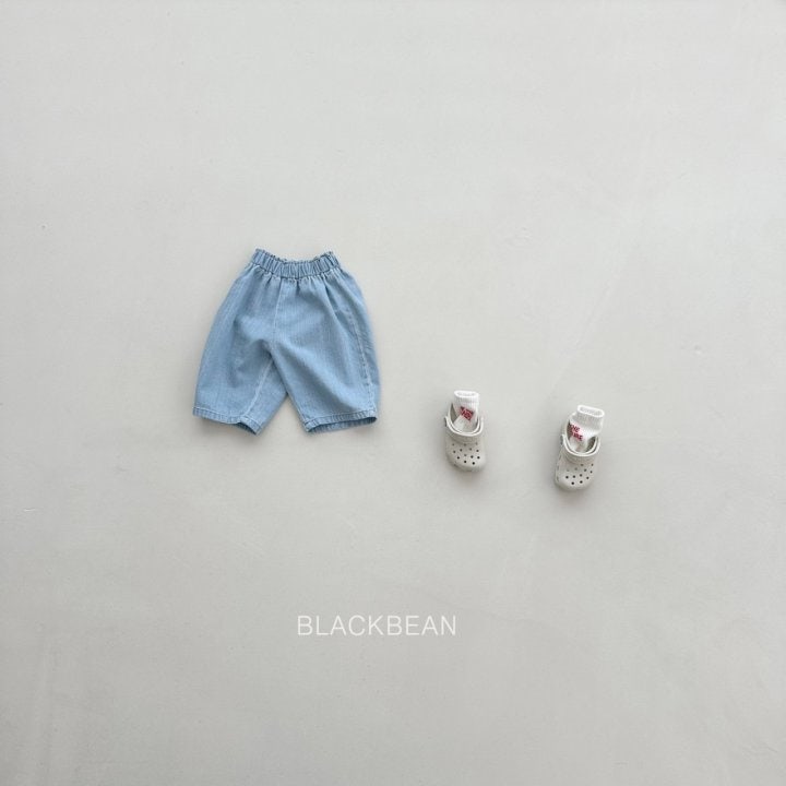 Black Bean - Korean Children Fashion - #kidsshorts - Slub Jeans - 5