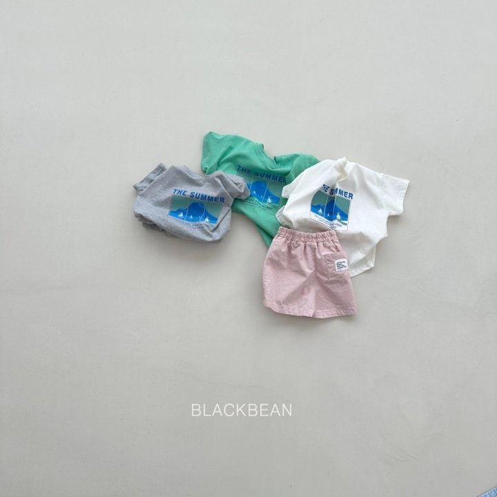 Black Bean - Korean Children Fashion - #kidsshorts - Sky Tee - 3