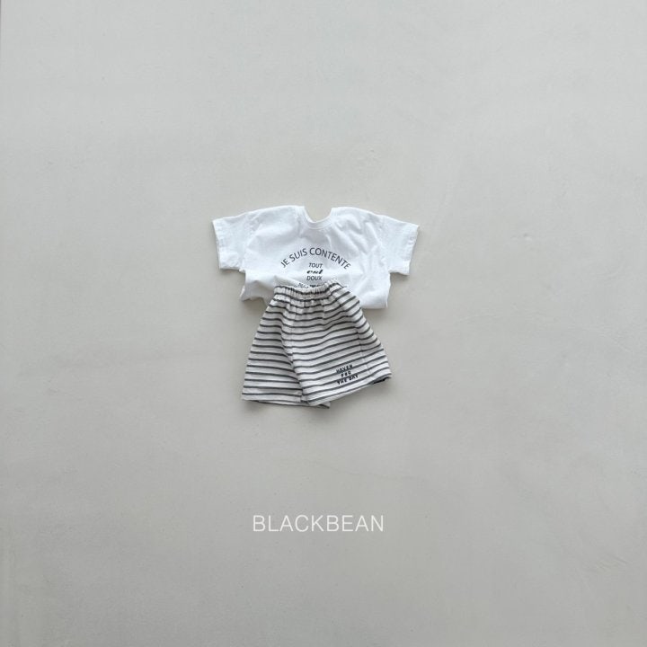 Black Bean - Korean Children Fashion - #kidsshorts - Modern Tee - 5