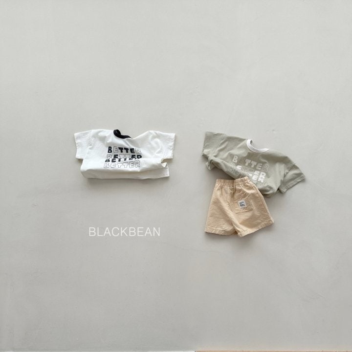 Black Bean - Korean Children Fashion - #kidsshorts - Butter Tee - 3