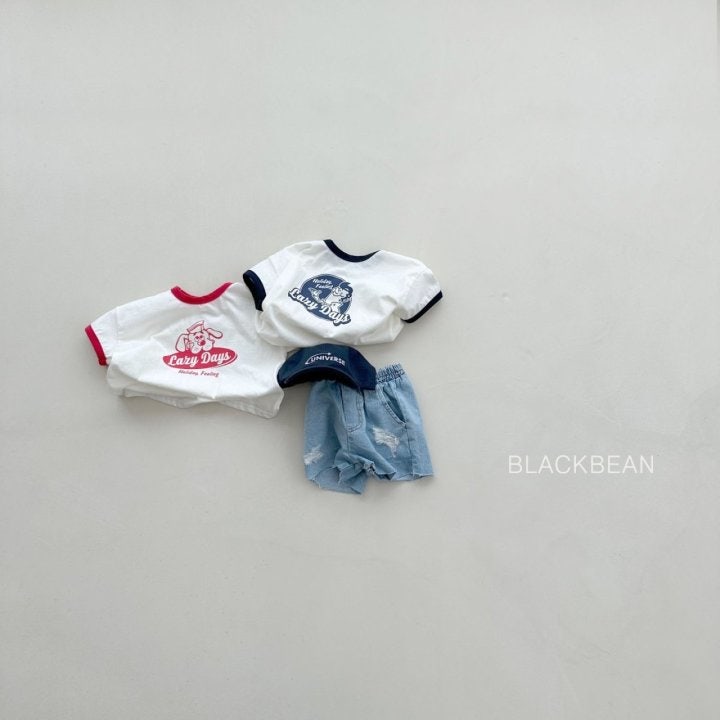 Black Bean - Korean Children Fashion - #kidsshorts - Friends Tee - 2