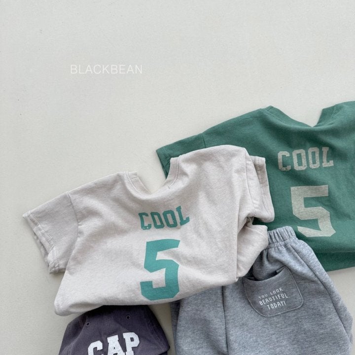 Black Bean - Korean Children Fashion - #kidsstore - Five Tee - 9
