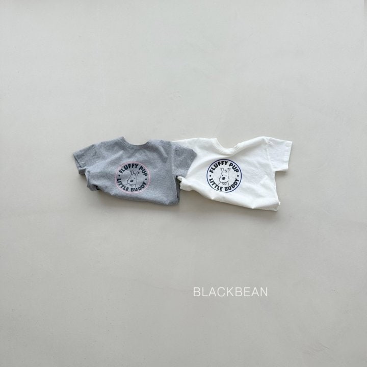 Black Bean - Korean Children Fashion - #kidsstore - Puppy Tee