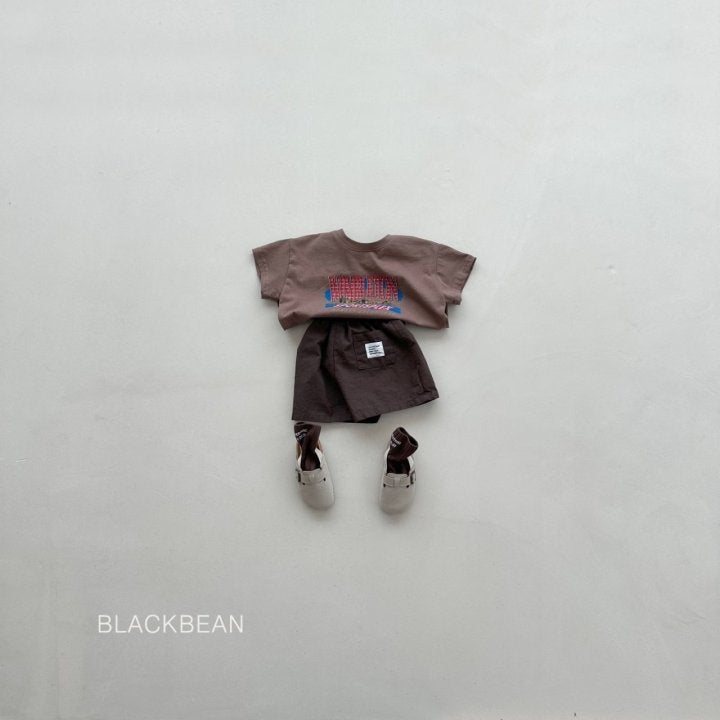 Black Bean - Korean Children Fashion - #kidsstore - City Tee - 8