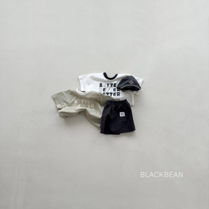 Black Bean - Korean Children Fashion - #kidsshorts - Butter Tee - 4