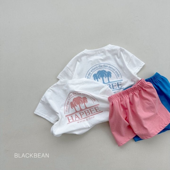 Black Bean - Korean Children Fashion - #kidsstore - Palm Tree Set - 2