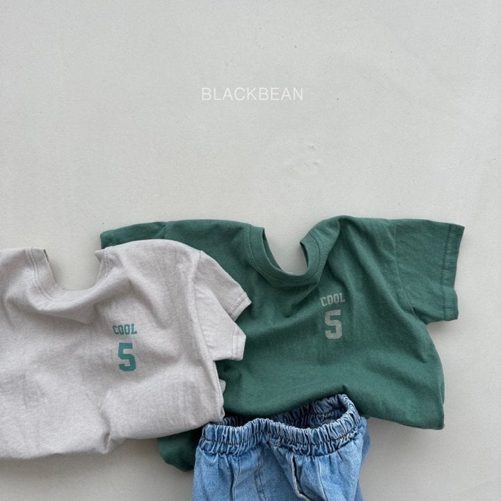 Black Bean - Korean Children Fashion - #kidzfashiontrend - Five Tee - 10