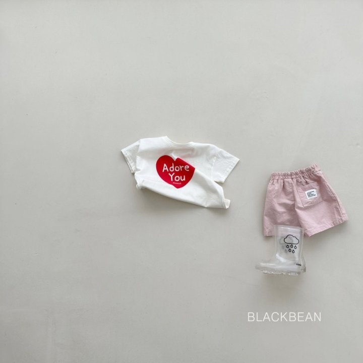 Black Bean - Korean Children Fashion - #kidsstore - Heart Tee - 4