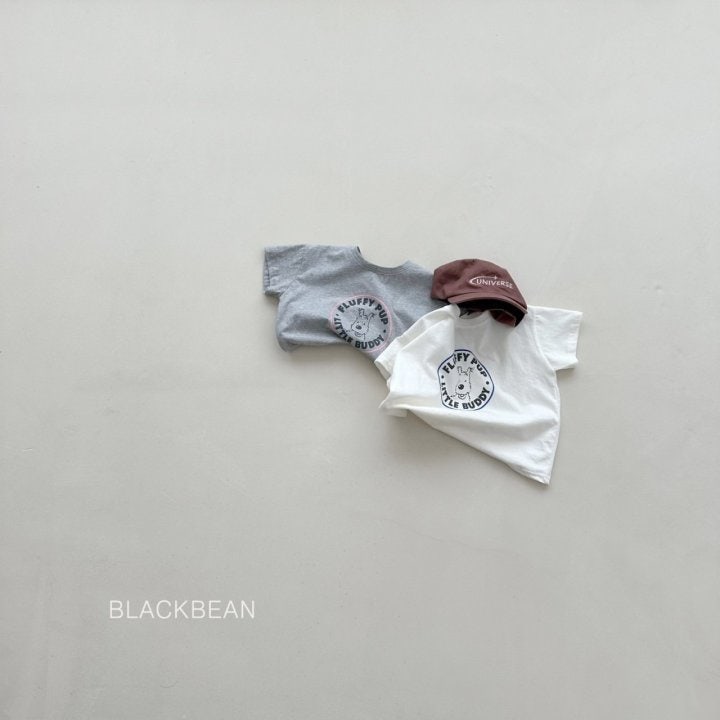 Black Bean - Korean Children Fashion - #kidzfashiontrend - Puppy Tee - 2