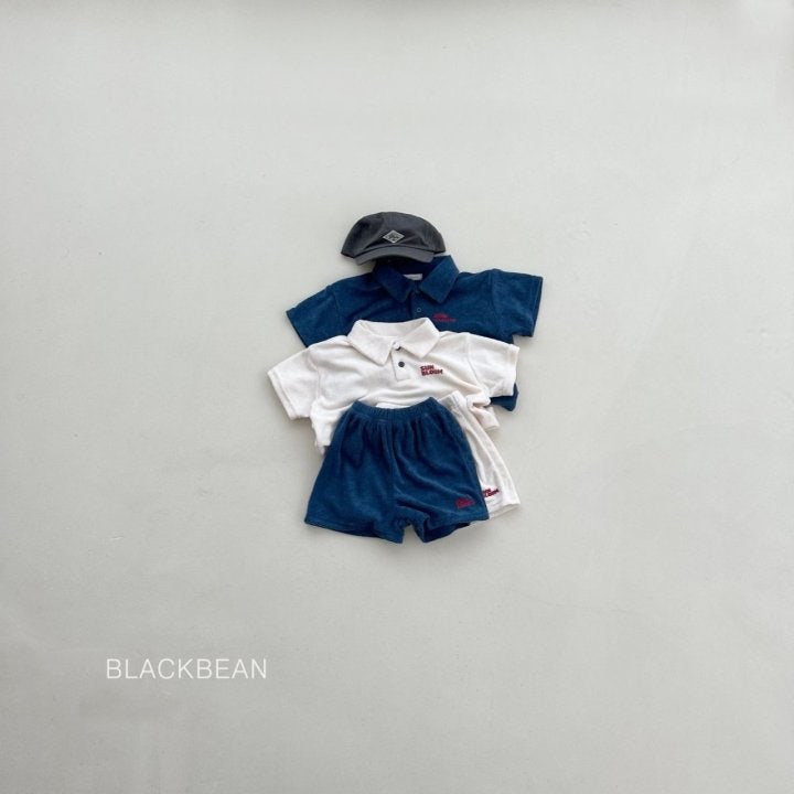 Black Bean - Korean Children Fashion - #kidzfashiontrend - Terry Set