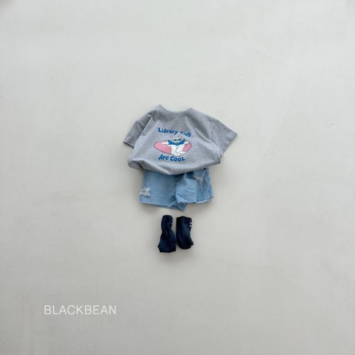 Black Bean - Korean Children Fashion - #littlefashionista - Rabbit Tee - 8