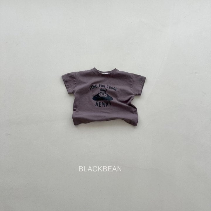 Black Bean - Korean Children Fashion - #magicofchildhood - Bear Tee - 11