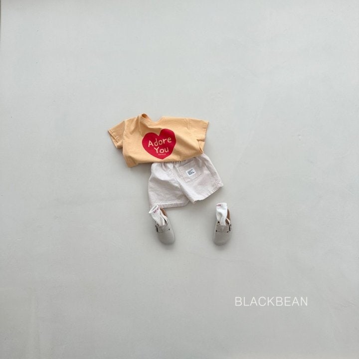 Black Bean - Korean Children Fashion - #magicofchildhood - Heart Tee - 7