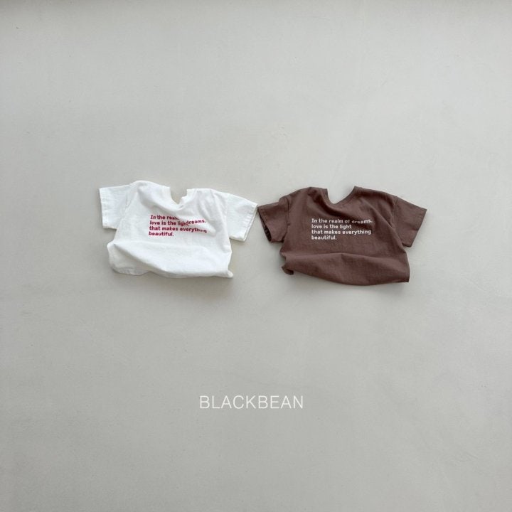 Black Bean - Korean Children Fashion - #magicofchildhood - Everyone Tee