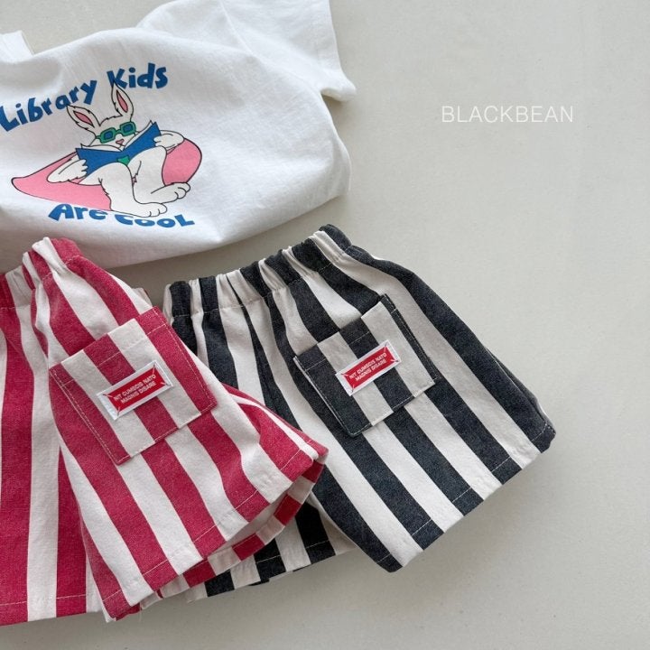 Black Bean - Korean Children Fashion - #minifashionista - Mix Pants - 8