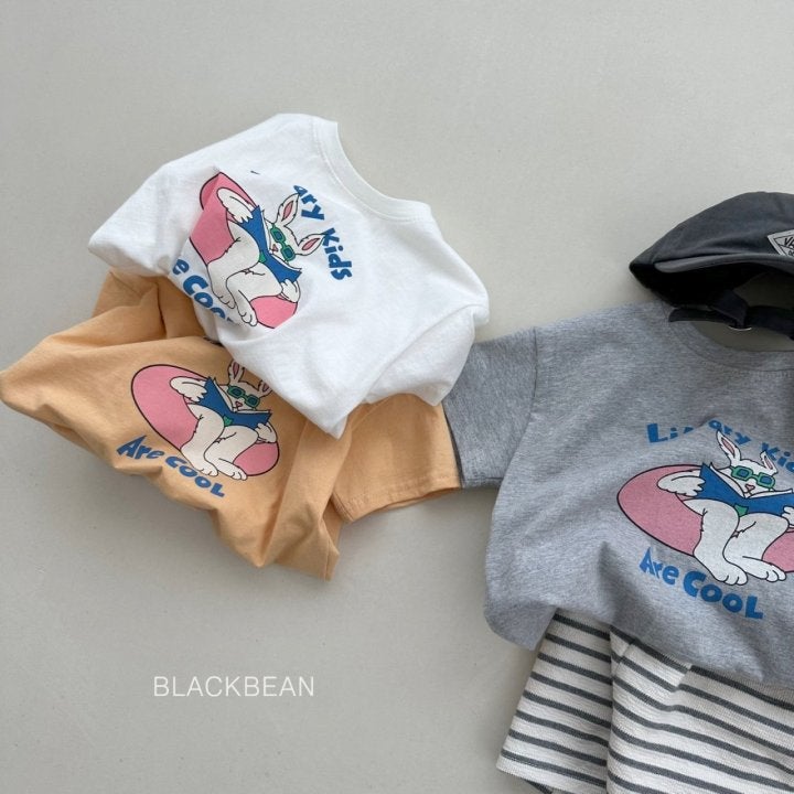 Black Bean - Korean Children Fashion - #prettylittlegirls - Rabbit Tee - 11