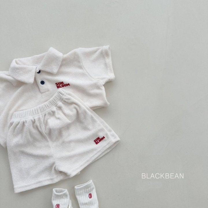Black Bean - Korean Children Fashion - #prettylittlegirls - Terry Set - 6