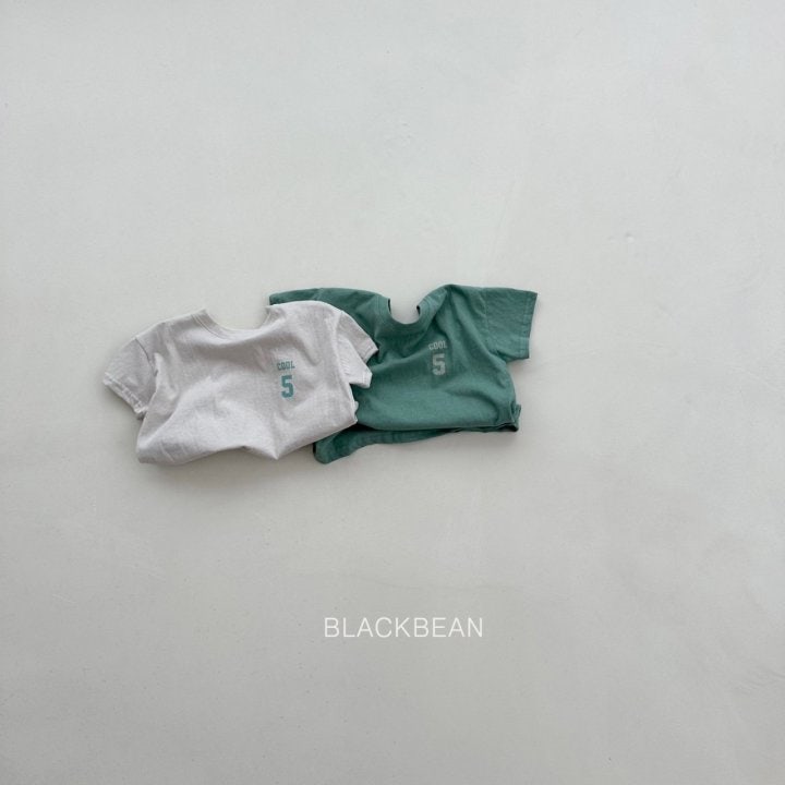 Black Bean - Korean Children Fashion - #stylishchildhood - Five Tee - 2