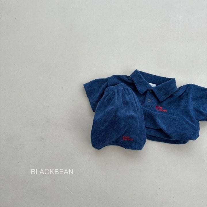 Black Bean - Korean Children Fashion - #stylishchildhood - Terry Set - 9