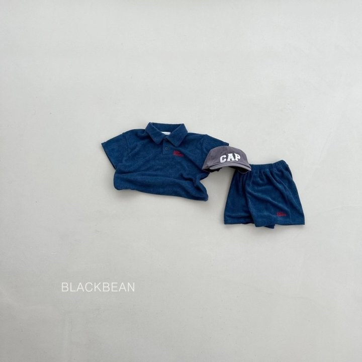 Black Bean - Korean Children Fashion - #toddlerclothing - Terry Set - 8