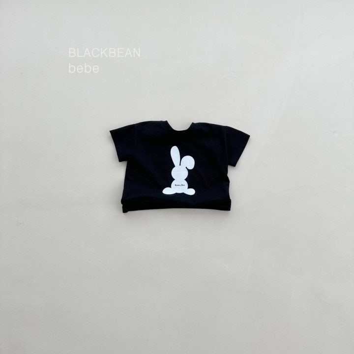 Black Bean - Korean Women Fashion - #momslook - Bunny Bebe Tee (Mom) - 12