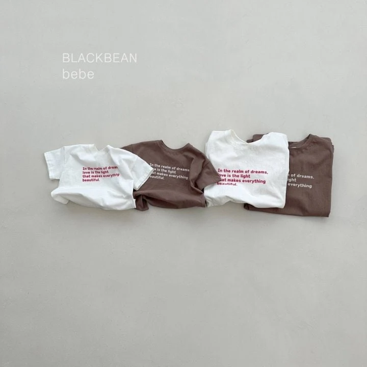 Black Bean - Korean Women Fashion - #momslook - Everybody Bebe Tee (Mom) - 2