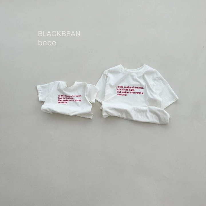 Black Bean - Korean Women Fashion - #romanticstyle - Everybody Bebe Tee (Mom) - 10