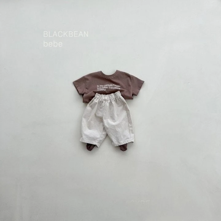 Black Bean - Korean Women Fashion - #vintagekidsstyle - Everybody Bebe Tee (Mom) - 7