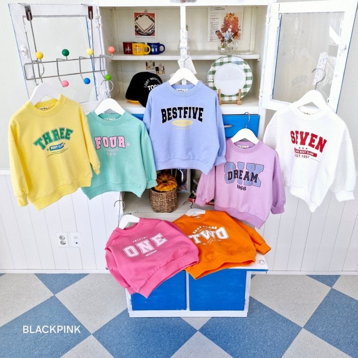 Black Pink - Korean Children Fashion - #childofig - 7DAYS Sweatshirts - 11