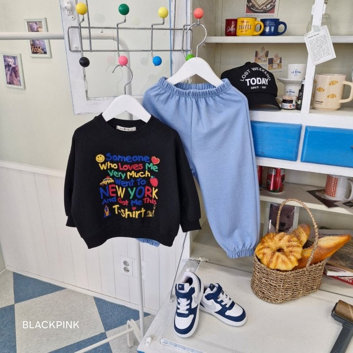 Black Pink - Korean Children Fashion - #kidsshorts - SOMEONE Sweatshirts - 2
