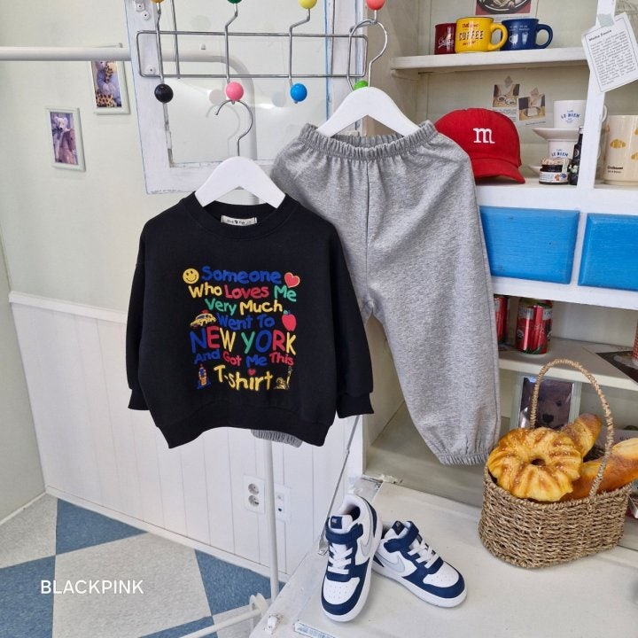 Black Pink - Korean Children Fashion - #kidsstore - SOMEONE Sweatshirts - 3