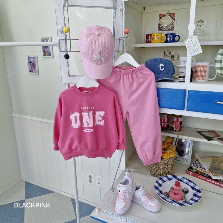 Black Pink - Korean Children Fashion - #kidsstore - 7DAYS Sweatshirts