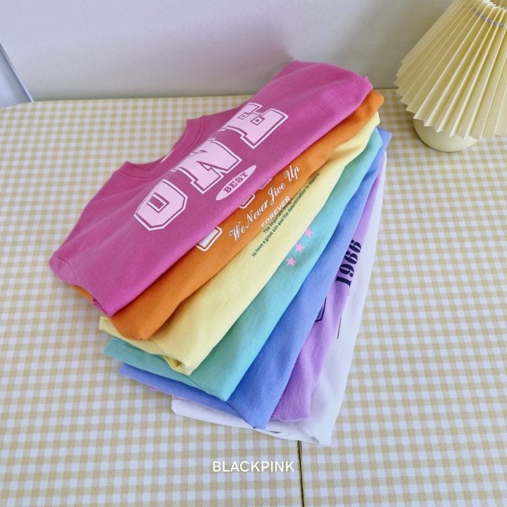 Black Pink - Korean Children Fashion - #kidzfashiontrend - 7DAYS Sweatshirts - 2