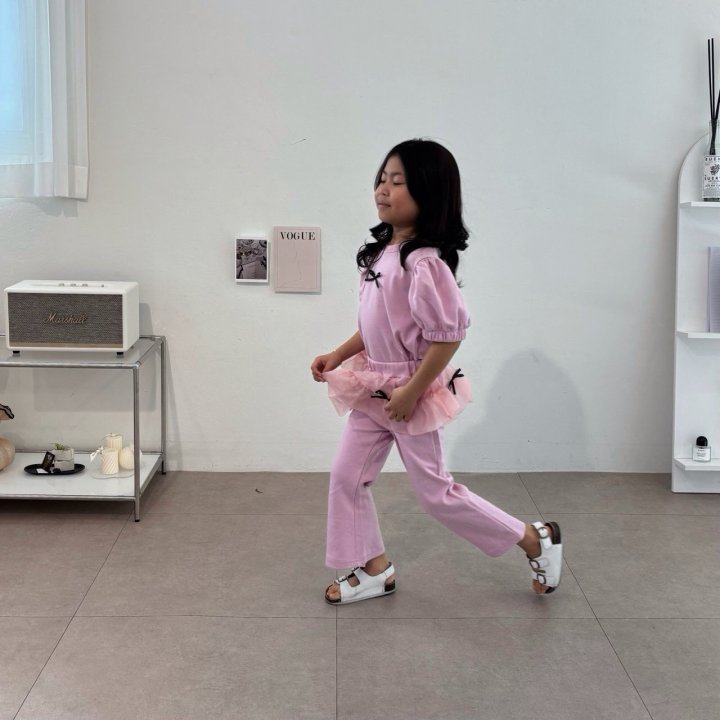 Bobo j - Korean Children Fashion - #childofig - Jennie Spring Bootcut Pants - 5