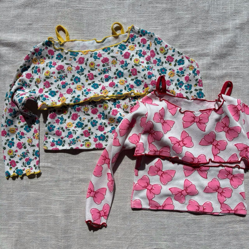 Bobo j - Korean Children Fashion - #childofig - Sleeveless Tee Set - 10