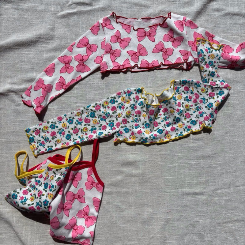 Bobo j - Korean Children Fashion - #childrensboutique - Sleeveless Tee Set - 11