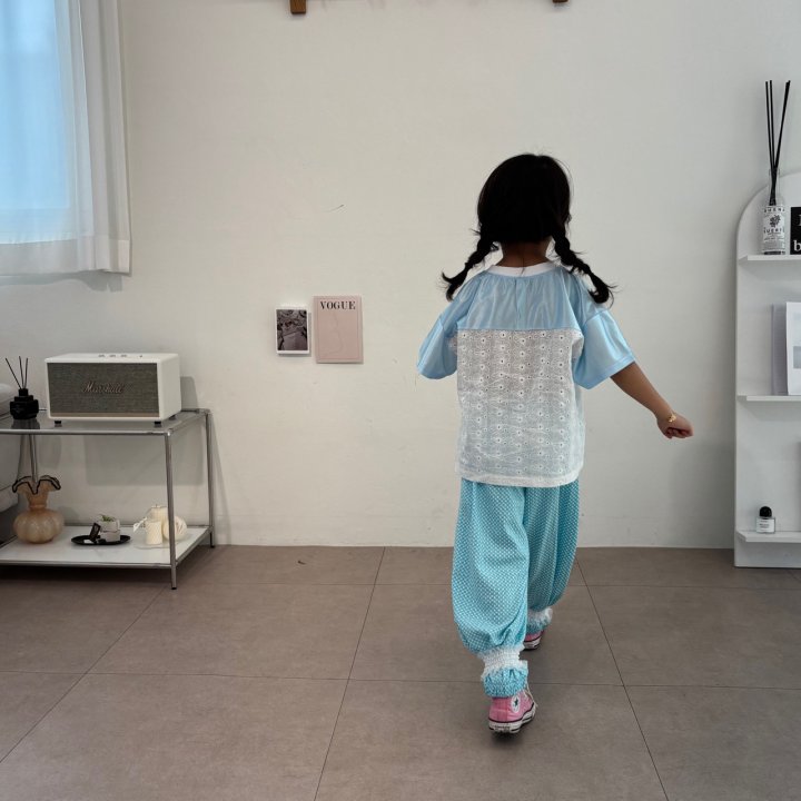 Bobo j - Korean Children Fashion - #designkidswear - Check Jogger Pants - 8