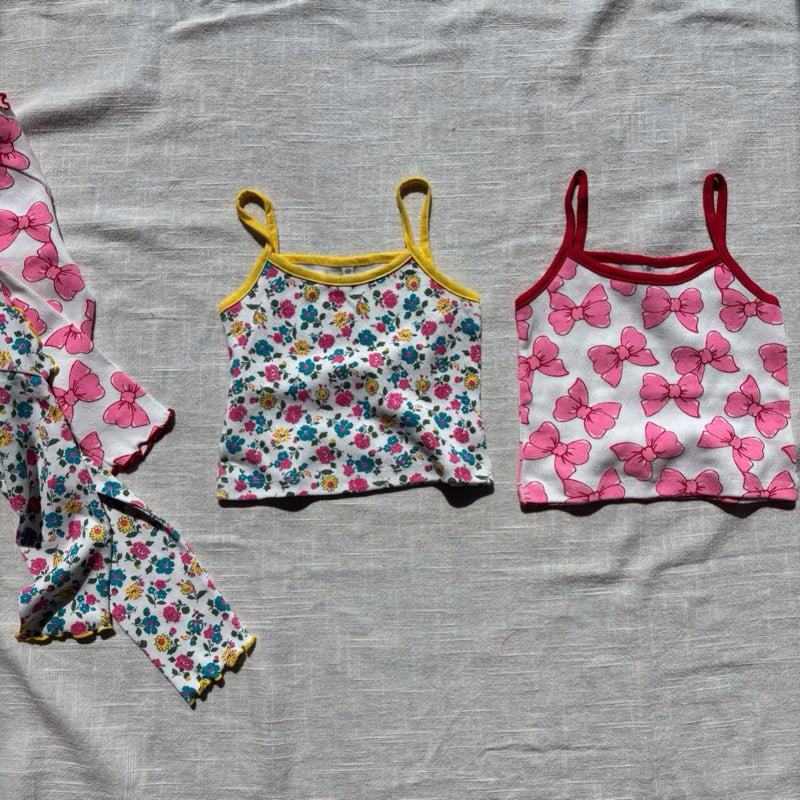 Bobo j - Korean Children Fashion - #designkidswear - Sleeveless Tee Set - 12