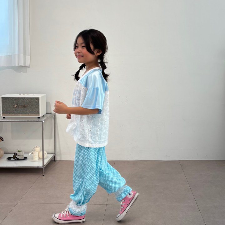Bobo j - Korean Children Fashion - #discoveringself - Check Jogger Pants - 9