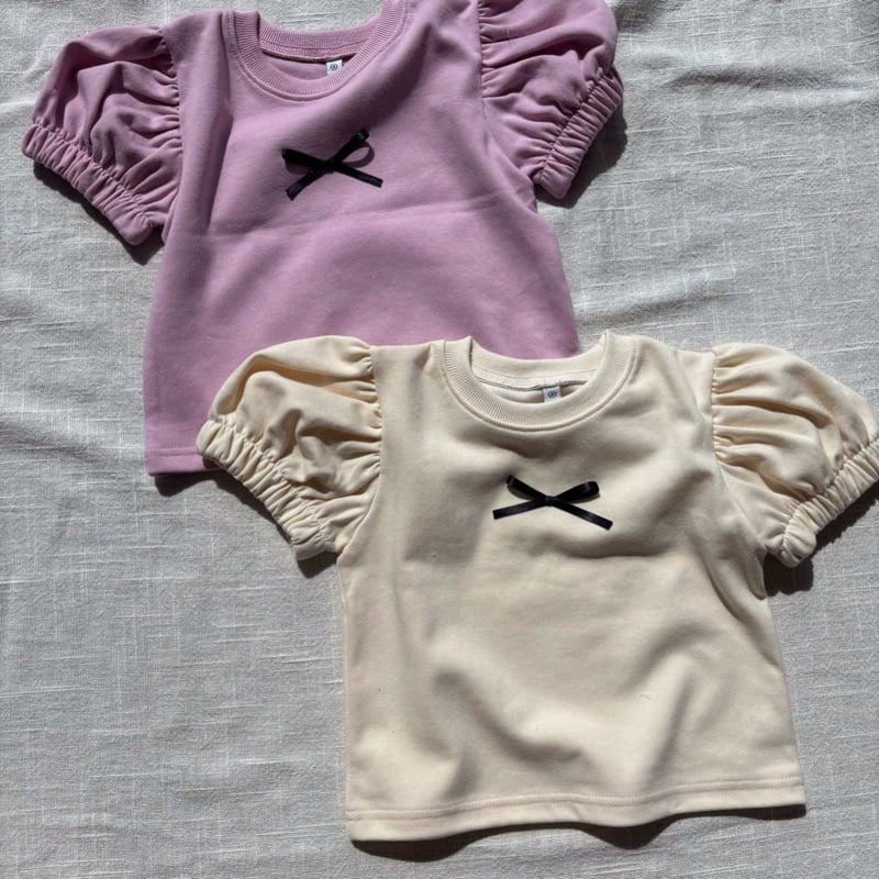 Bobo j - Korean Children Fashion - #kidsshorts - Puff Tee - 11