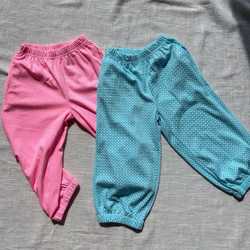 Bobo j - Korean Children Fashion - #kidsstore - Check Jogger Pants - 12