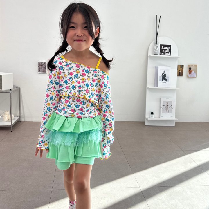Bobo j - Korean Children Fashion - #kidzfashiontrend - Sleeveless Tee Set