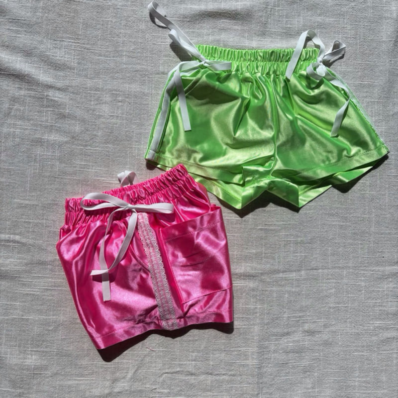 Bobo j - Korean Children Fashion - #magicofchildhood - Shiny Short Pants - 12
