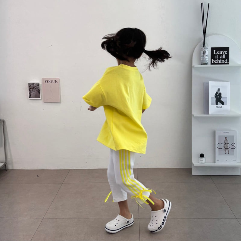 Bobo j - Korean Children Fashion - #magicofchildhood - Four Line Leggings - 10