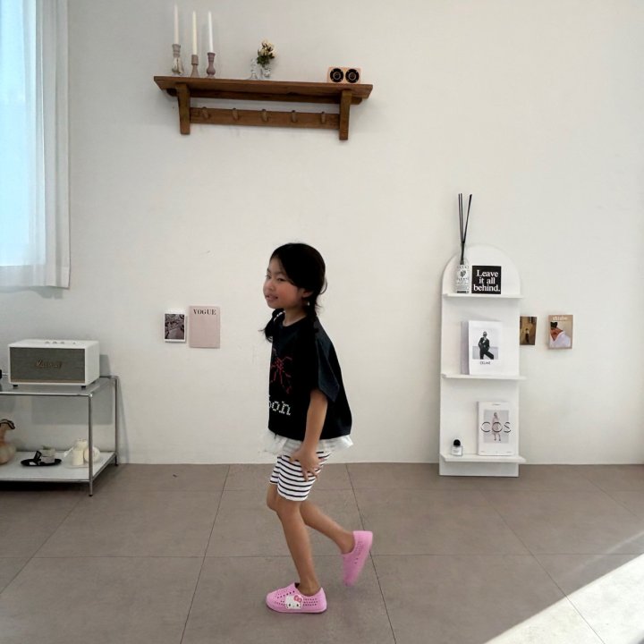Bobo j - Korean Children Fashion - #magicofchildhood - I Love Ribbon Tee - 8